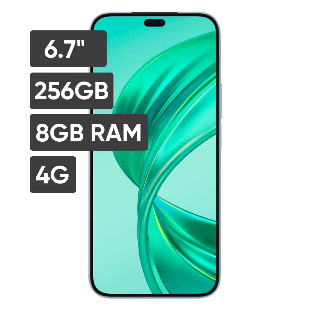 Smartphone HONOR X8B  6.7"" 8GB 256GB 108MP + 5MP + 2MP Titanium Silver