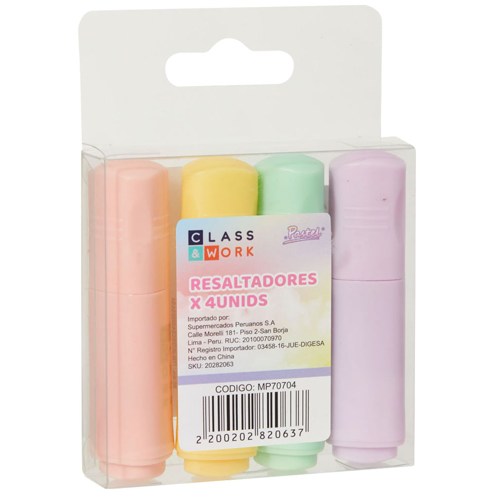 Resaltador CLASS&WORK MP70704