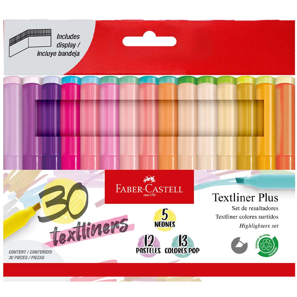 Resaltador FABER CASTELL Textliner Plus