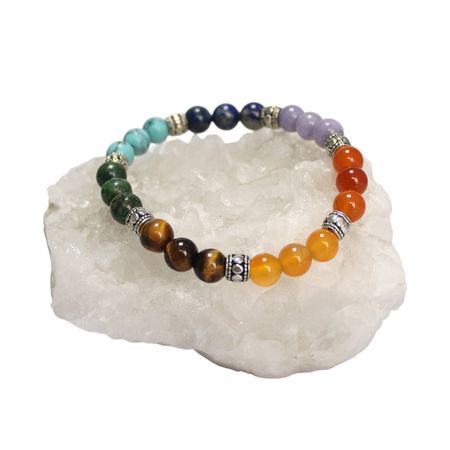 Pulsera de Piedras Naturales 7 Chakras