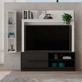 COMBO Mueble Sala Modular Orange: Mesa de TV 4 Puertas Negro +