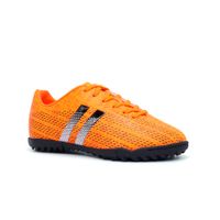 Zapatilla de Futbol para Niño Patrick DARWIN-N24 Naranja Negro