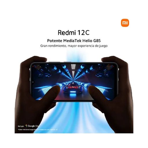 Smartphone Xiaomi Redmi 12C libre 4GB/ 128GB/ 6.71/ Gris Grafito