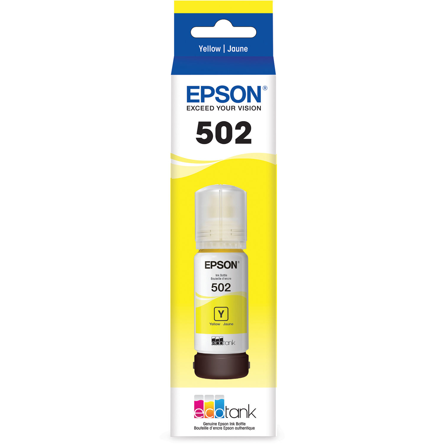 Tinta Epson Ecotank T502 Amarilla 70Ml