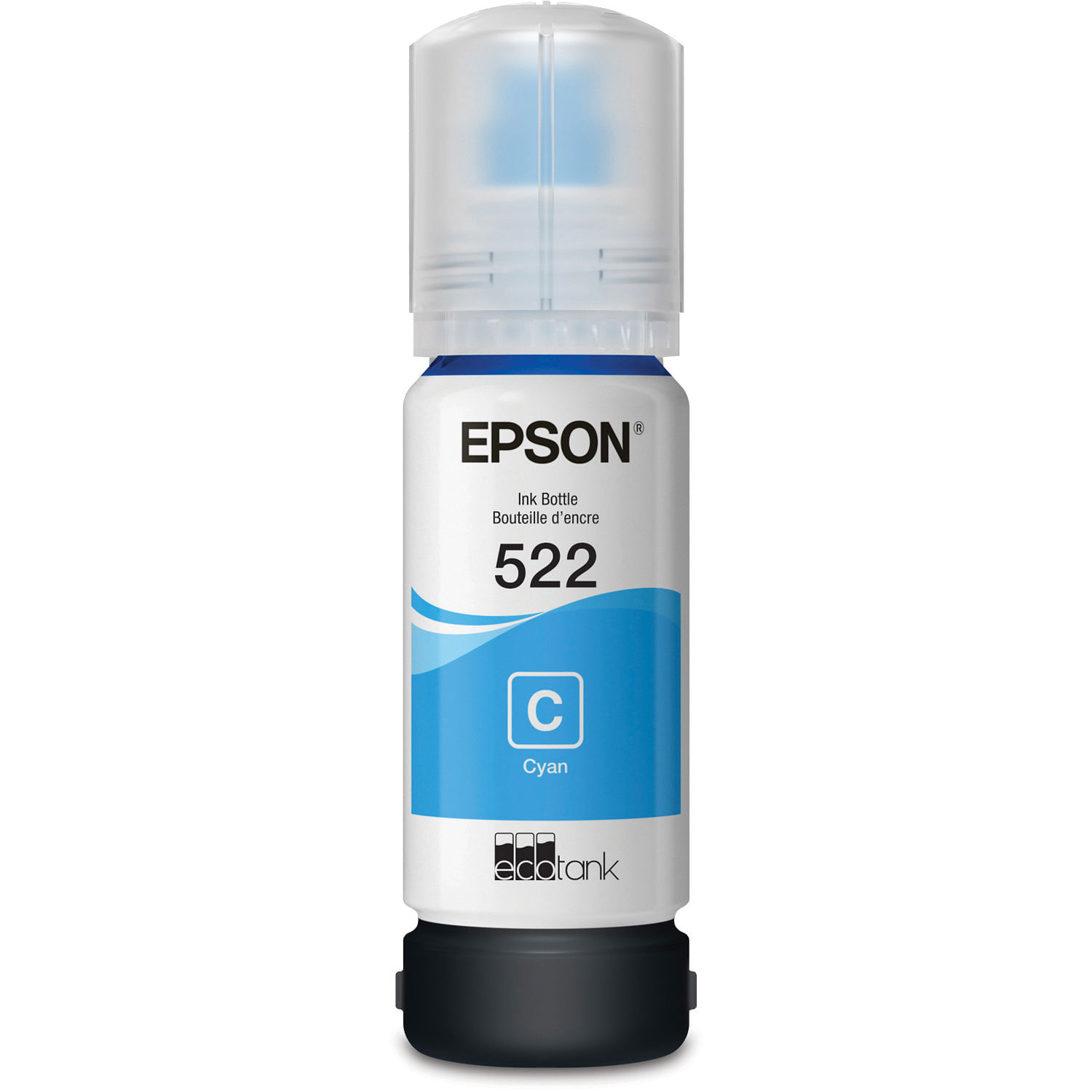 Tinta Epson T522 Cyan 65Ml Botella de Tinta