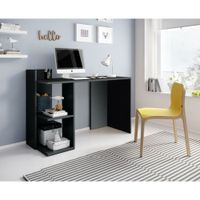 Escritorio Moderno Urameshi Negro R&R MUEBLES