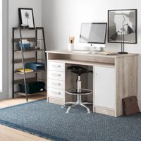 Escritorio Moderno Smettbo 4 cajones 1 puerta R&R MUEBLES