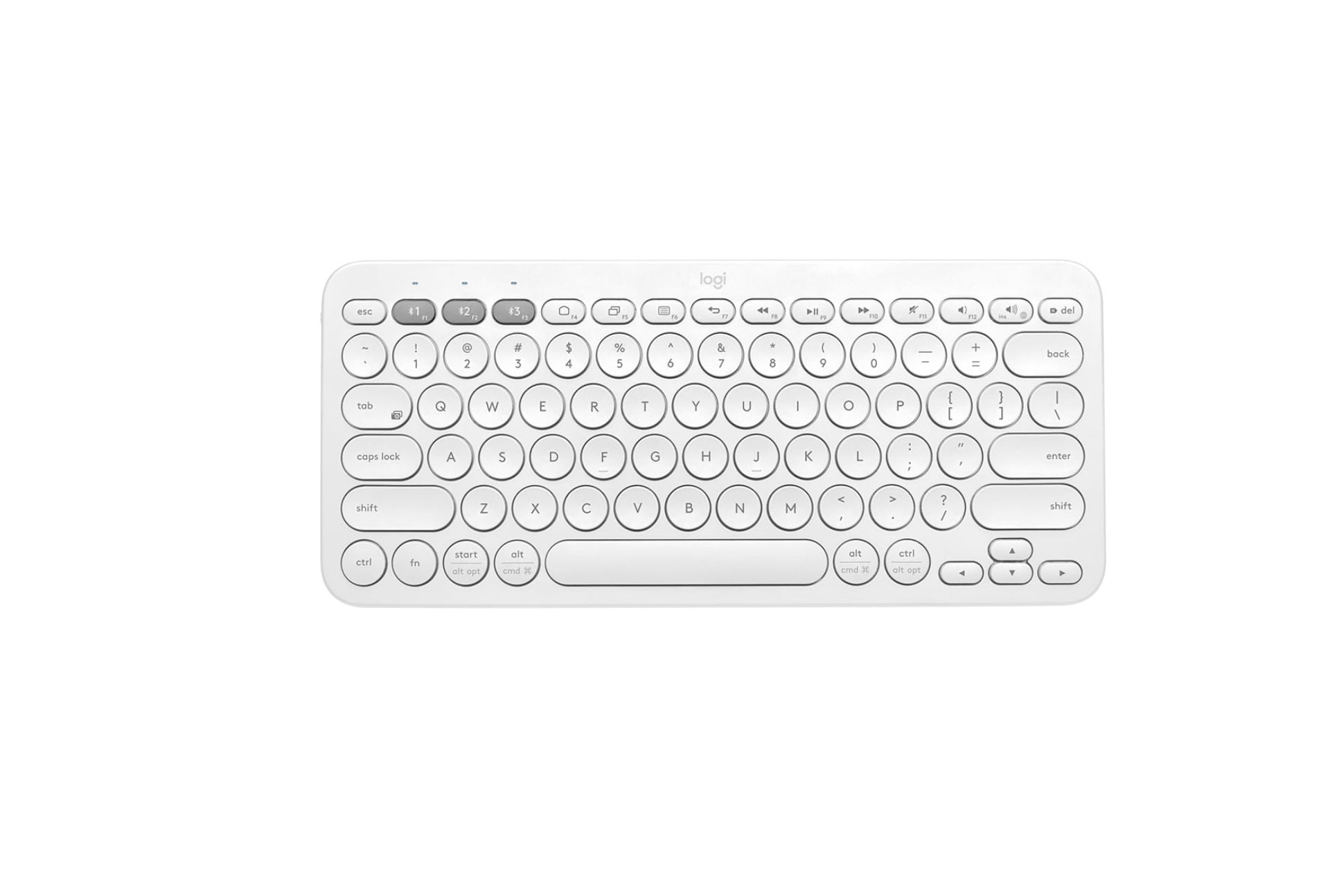 Teclado Logitech K380 Bluetooth Multidispositivo White