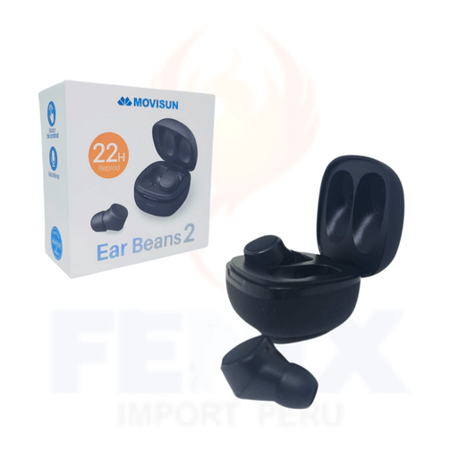 Movisun ear beans audífonos bluetooth touch luz led 2024 batería