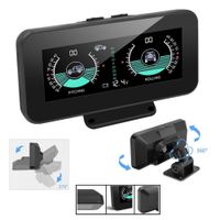 Inclinometro Digital Vehicular Hud Pendiente Inclinacion