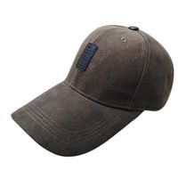 Gorra Gamuza Color Entero Verde Occidental