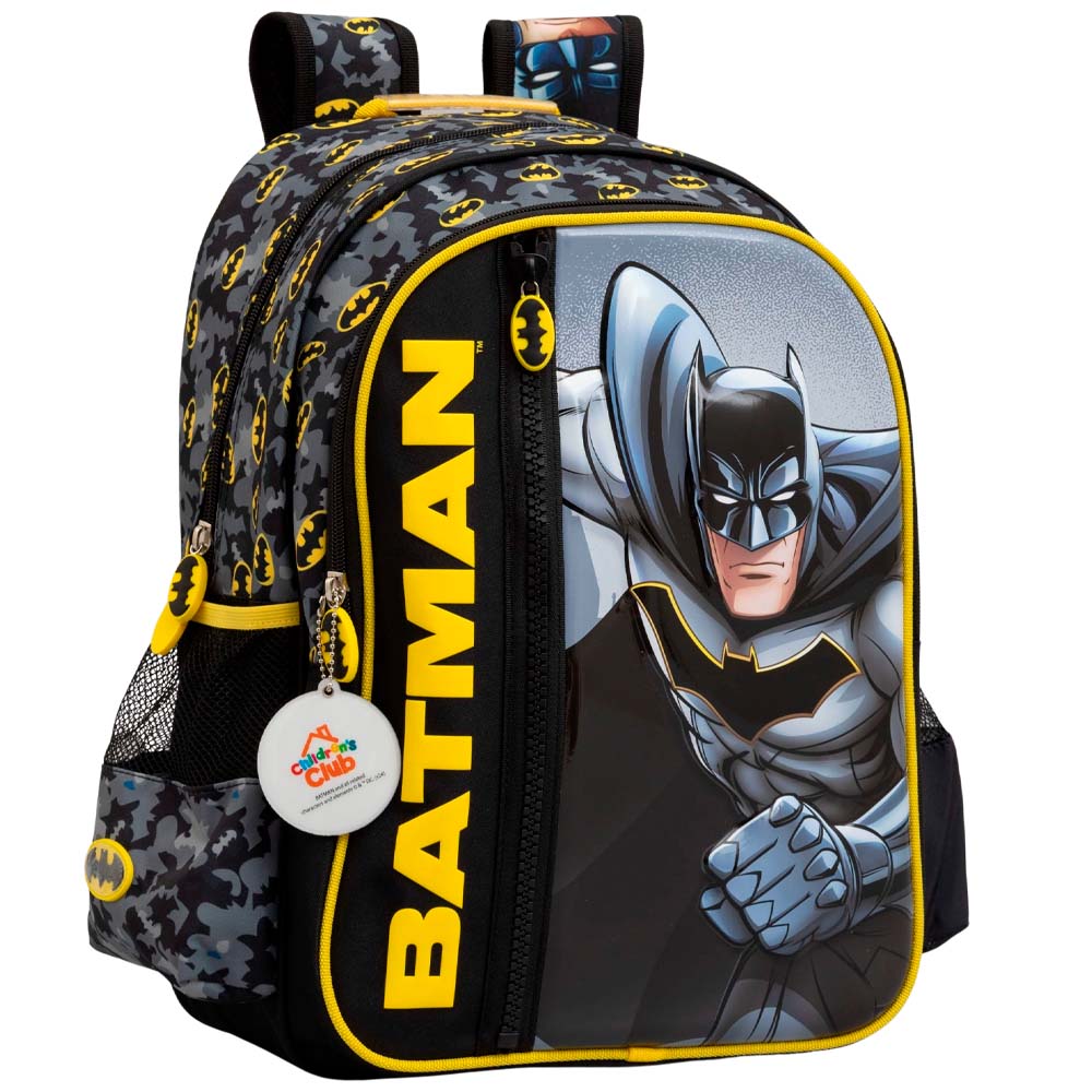 Mochila Infantil Negra/Lima Bernabéu