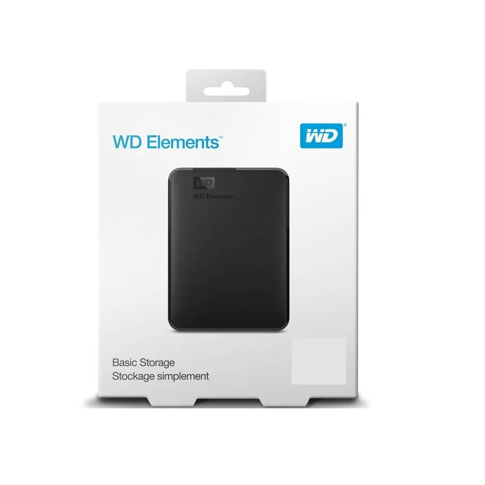 Disco Duro Externo Western Digital Elements 4TB USB 3.0 WDBU6Y0040BBK-WESN