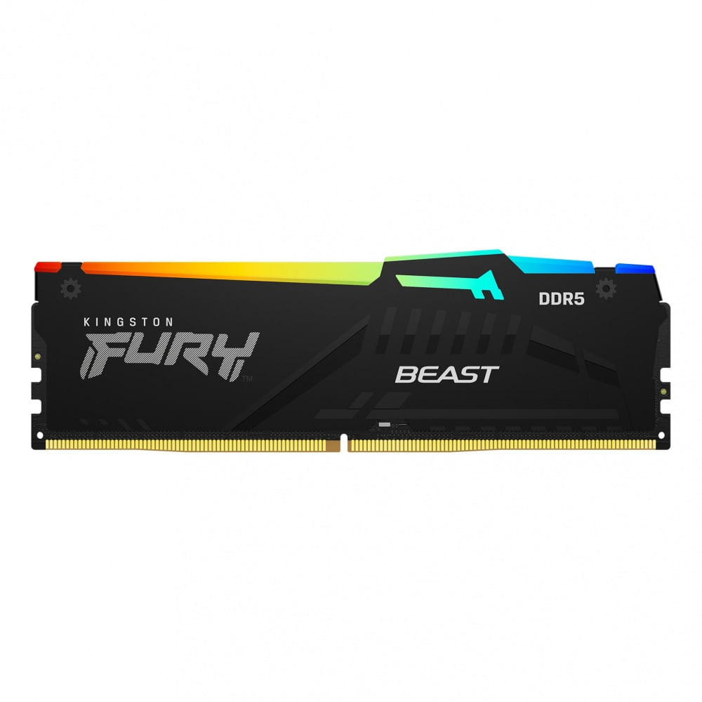 Memoria RAM Fury Beast 32GB RGB DDR5 5600Mhz CL40 KF556C40BBA-32