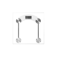 Balanza Digital Personal 180 Kilos Vidrio Templado Baño