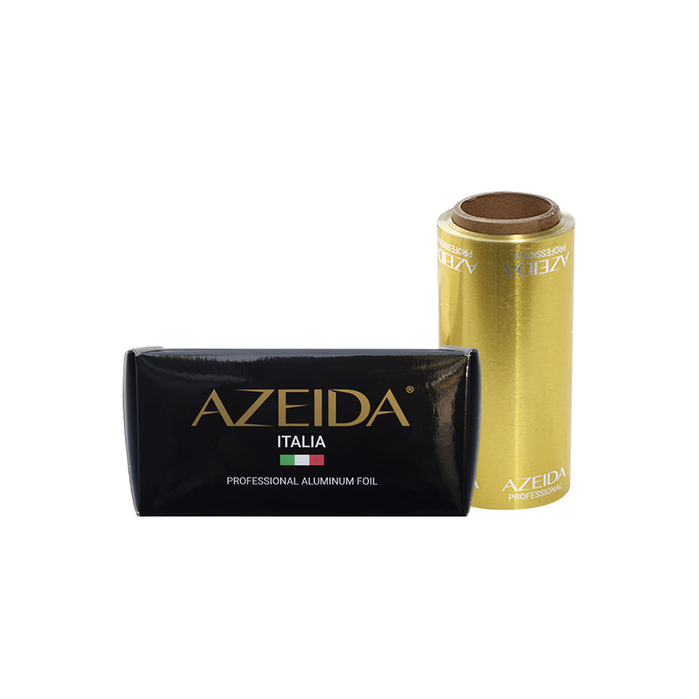 Papel Platino 50 M Dorado Azeida