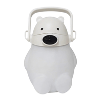 Tomatodo Osos Escandalosos con Sorbete y Asa 800 ml Blanco
