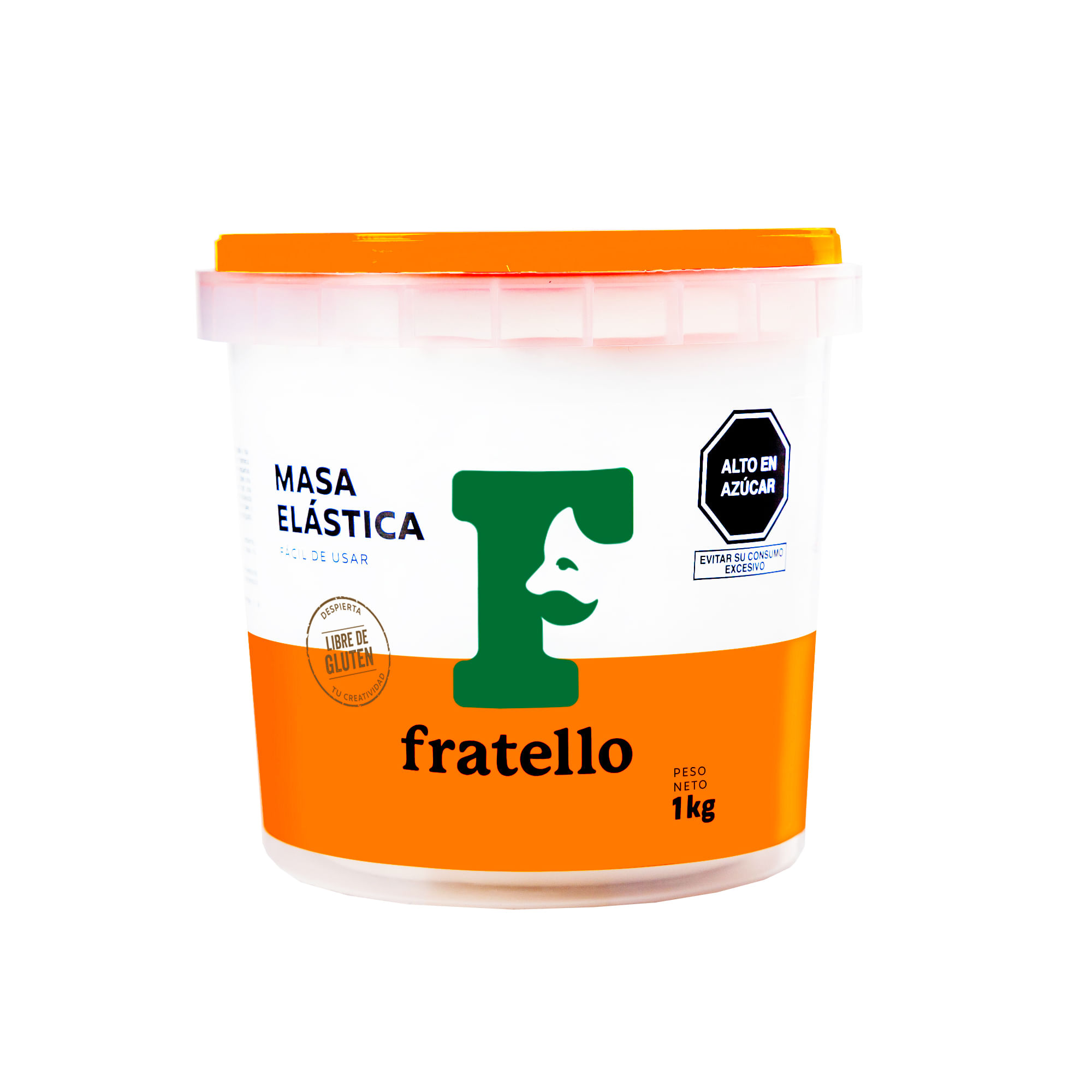 Masa Elástica FRATELLO Pote 1Kg