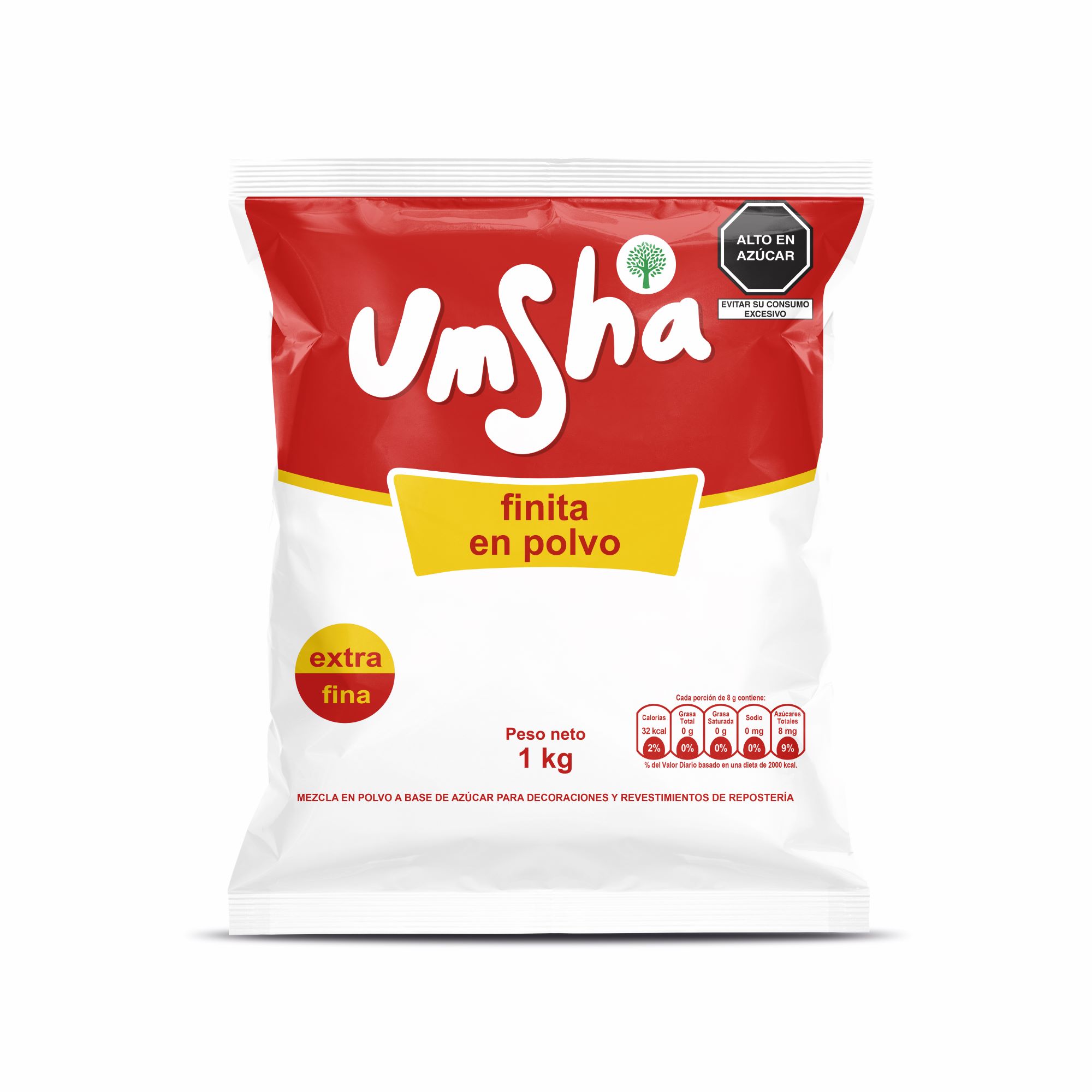 Azúcar Finita en Polvo UMSHA Bolsa 1Kg