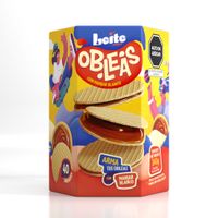 Obleas con Manjar LEITE Caja 240g