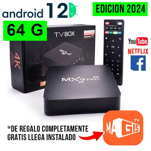 TV Box 4K 5G Android  plazaVea - Supermercado