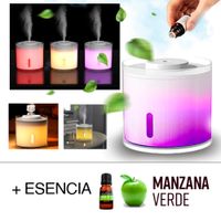 Humidificador USB Difusor de Aroma con Luz Led Esencia Manzana