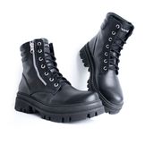 Botines para Mujer Ariana IS23-742 Negro Talla 38