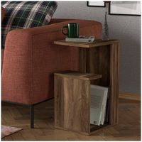 Mesa Auxiliar Geneva Ventitas Home Carbón
