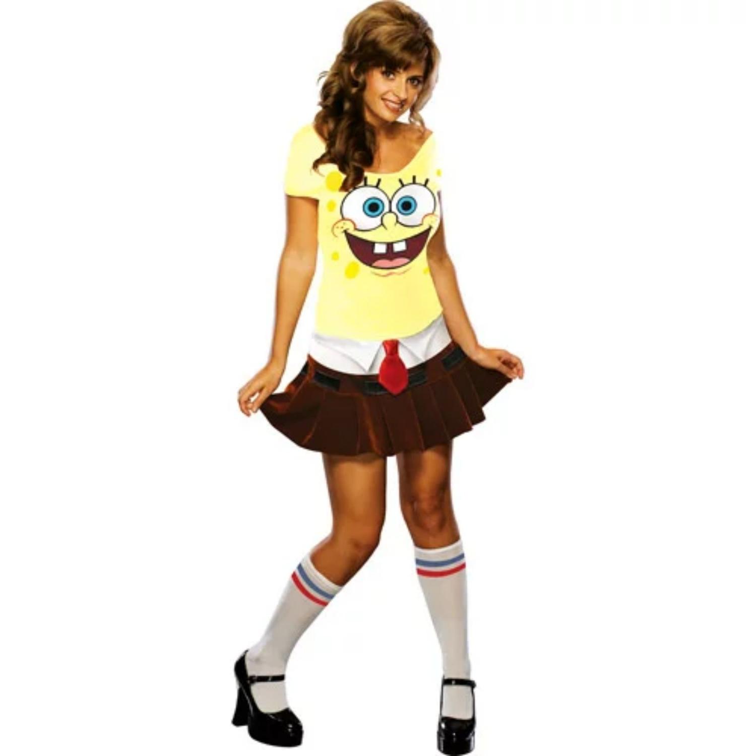 Disfraz Adulto Mujer Bob Esponja