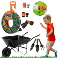 Combo herramientas jardín para niños 7 piezas