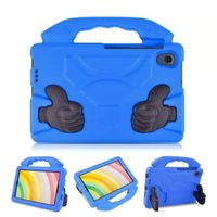 Funda para Tablet Modelo Okey con Manitos para Lenovo M8 Celeste