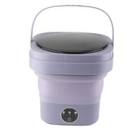 Mini Lavadora Plegable Eléctrica