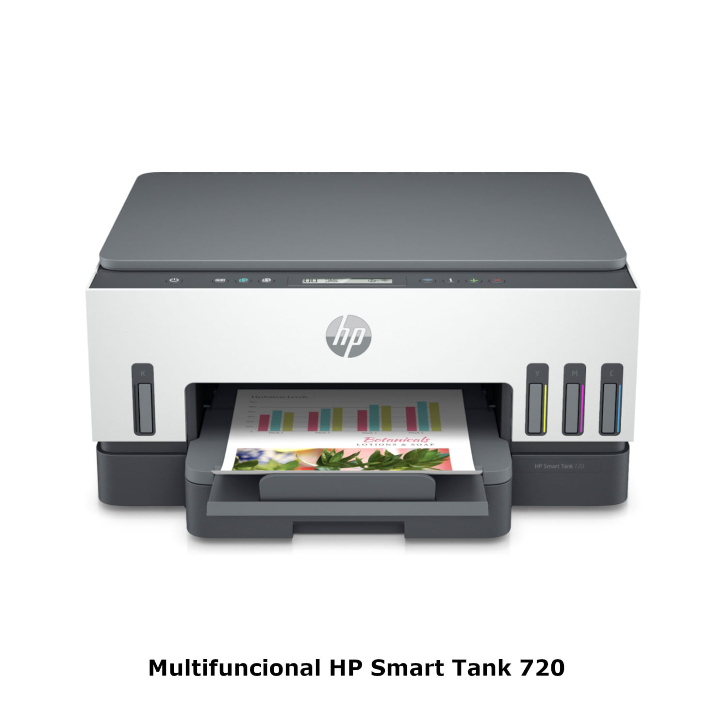 Impresora Multifuncional HP Smart Tank 720 Dúplex WiFi Tinta contínua