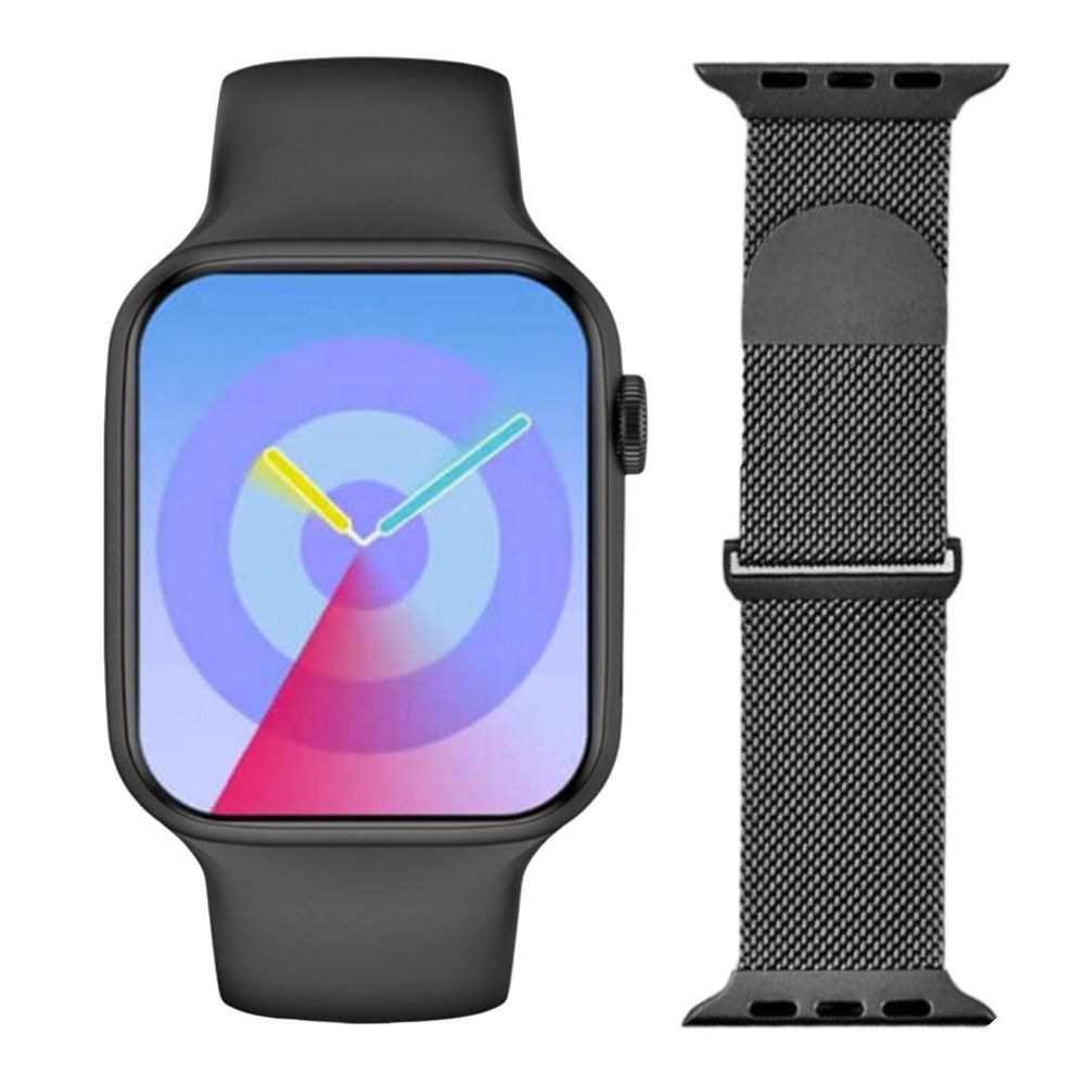 Smartwatch H12 Pro Plus 4GB Pantalla Amoled Negro + Correa Metalica ...