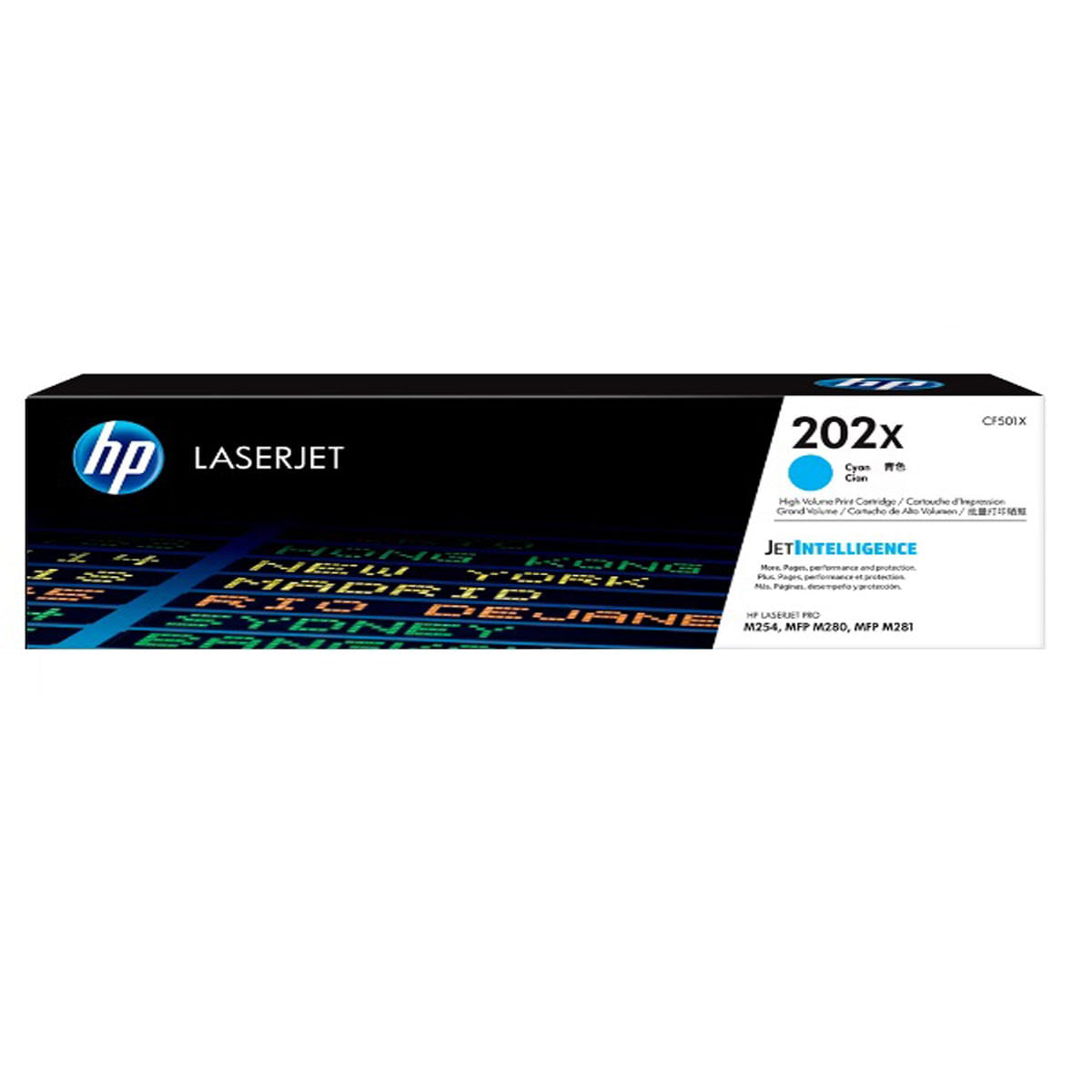 Hp Toner 202x Color Cian Cf 501x