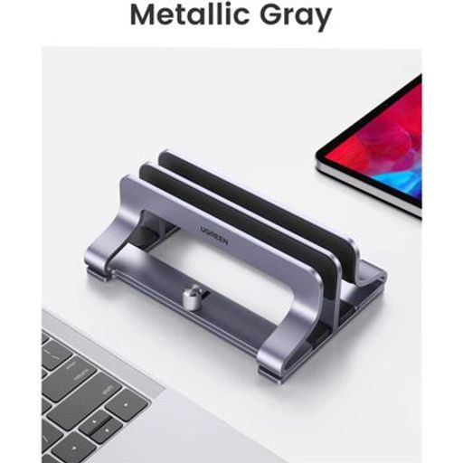 UGREEN-soporte Vertical para portátil, accesorio plegable de aluminio para  Notebook, tableta, Macbook Air Pro, PC de 17 pulgadas