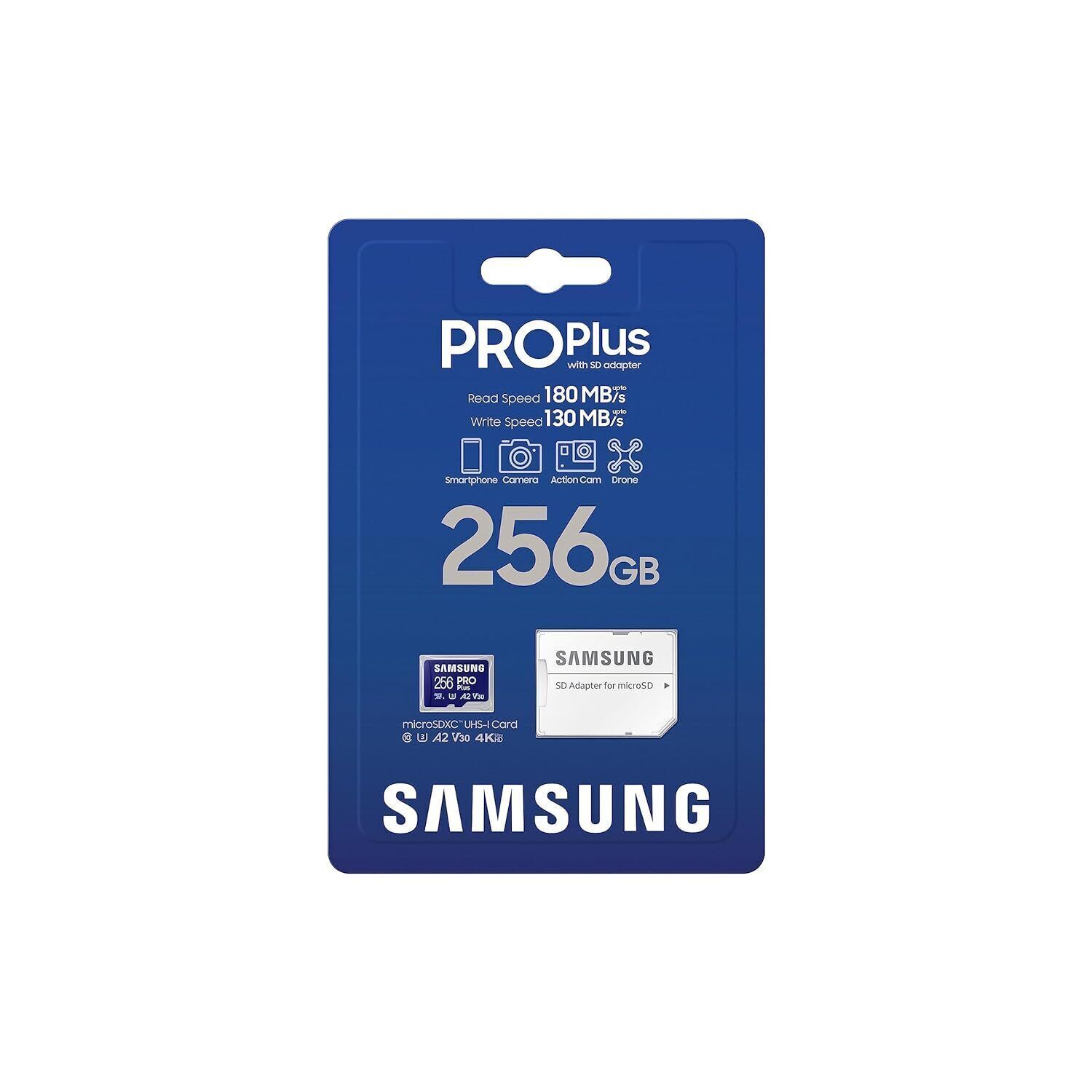 Samsung 256gb Pro Plus Memoria microSDXC - MB-MD256SA