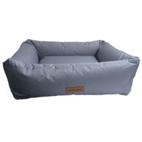 Cama Impermeable para Verano/Invierno 100% Hipoalergénico Gris Talla L