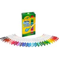 Crayola Supertips 50 Plumones Lavables Washable Niños