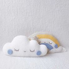 Pack Cojines Infantiles Nube y Arco Iris para Cuna de Bebé BE CRAFTY