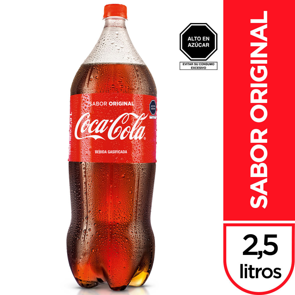 Gaseosa COCA COLA Botella 2.5L | plazaVea - Supermercado