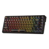 Teclado Redragon ELF Pro K649CTB 75% Wireless Crystal Black