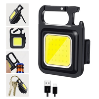 Mini Linterna Luz Led Recargable Tipo Llavero