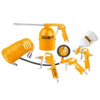 Kit Compresor de Aire Neumático 5 Piezas Ingco AKT0053-1