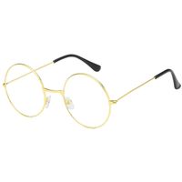 Montura De Lentes Redondo - Dorado
