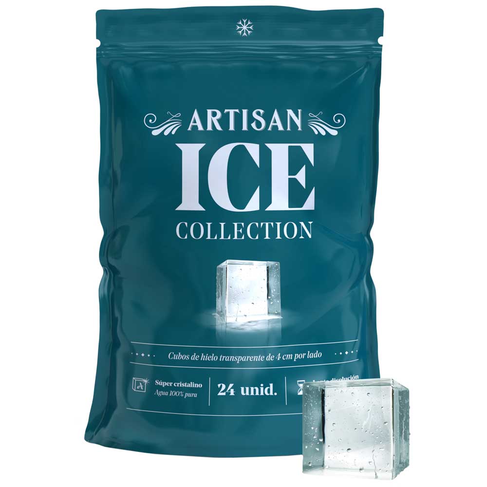 Cubos de Hielo ARTISAN 40mm Doypack 24un