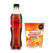 pack-gaseosa-coca-cola-sin-azucar-botella-500ml-sopa-instantanea-ajinomen-gallina-picante-vaso-51g