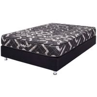 Cama Box Tarima EL CISNE Kaly Black 1.5 Plazas