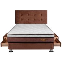 Dormitorio EL CISNE Pocket Plus Con Cajones 2 Plazas