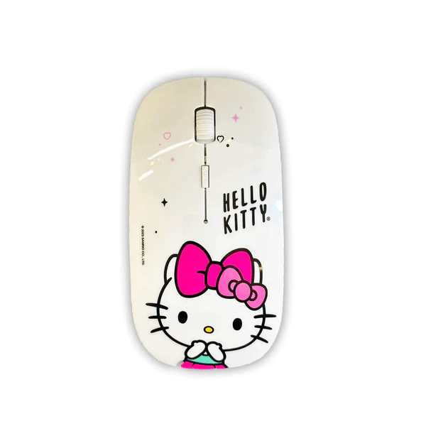 Mouse Inalambrico ROMAX de Hello Kitty Color Blanco